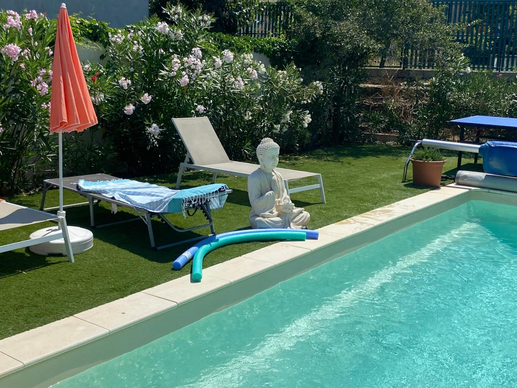 Gite Climatise Avec Piscine Sur Les Hauteurs De Bollène Zewnętrze zdjęcie